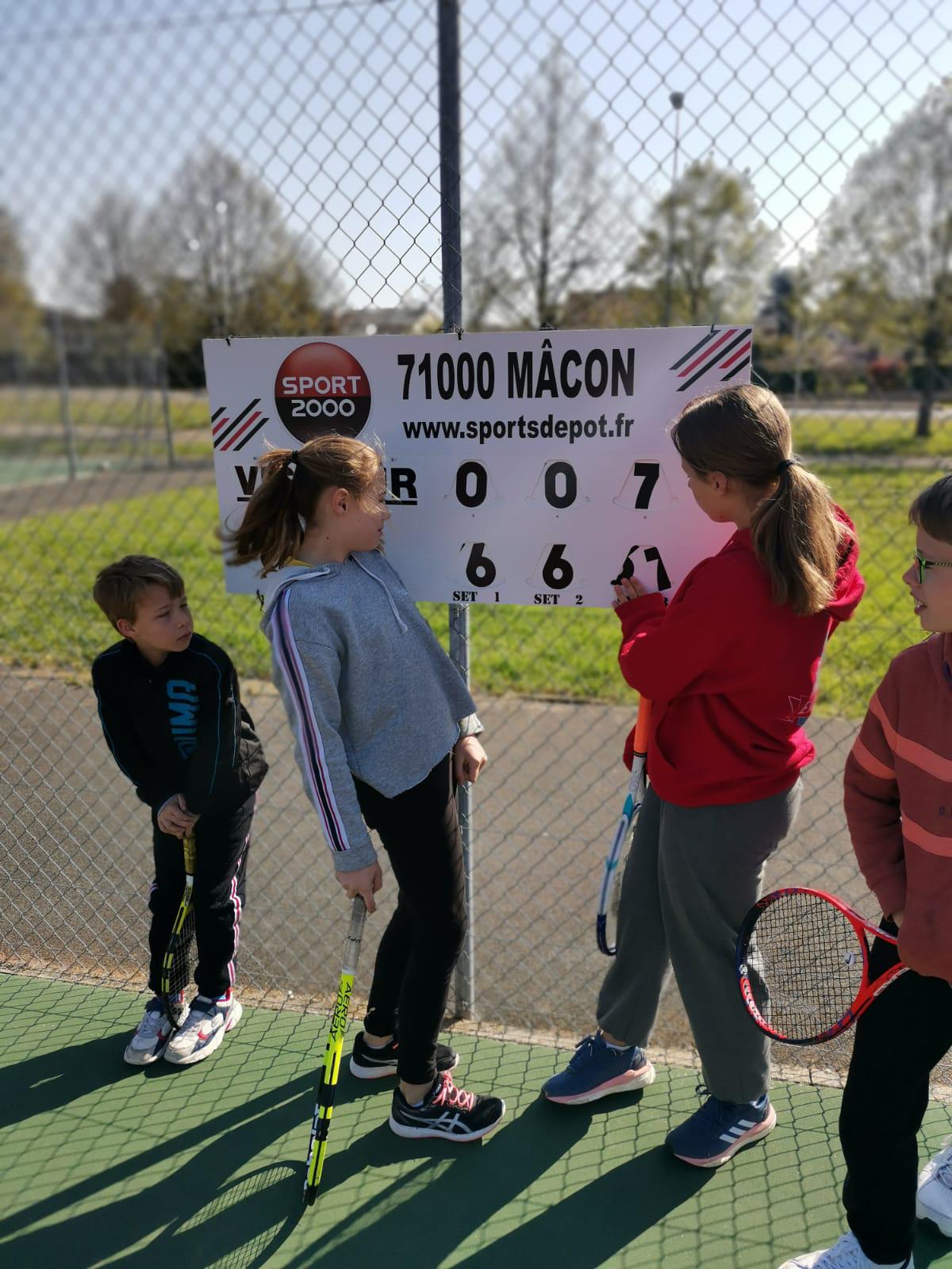 Stages Tennis 